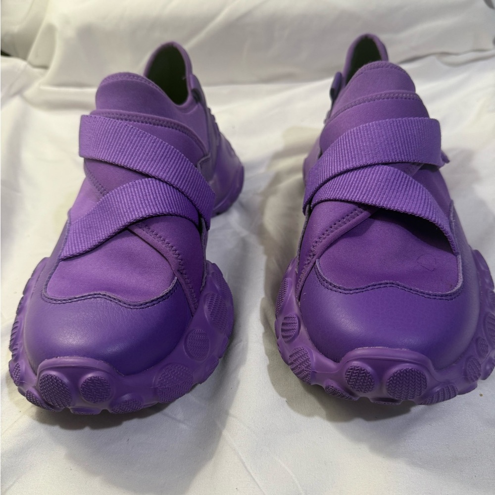 Camper New PELOTAS MARS Purple Textile/Leather Sneaker for Women Size 11